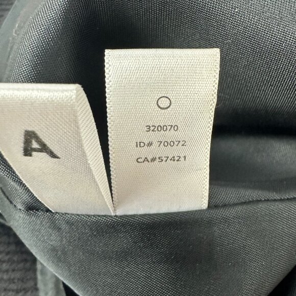 Ann Taylor Loft Womens Black Wool Blend Double Breasted Pea Coat Size 6 Tall - Picture 6 of 6